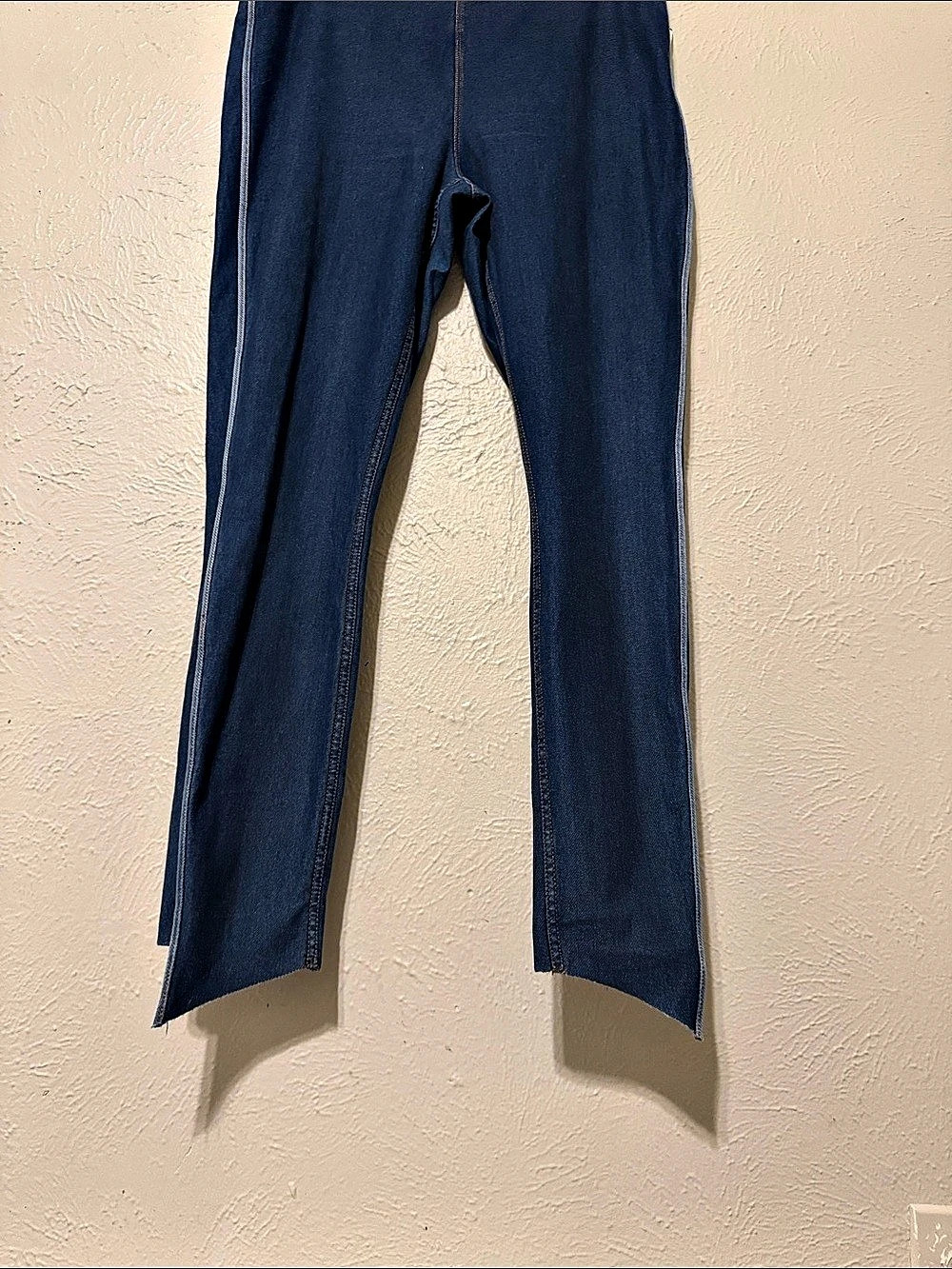 Lysse Denim Leggings Blue Size XL NWT